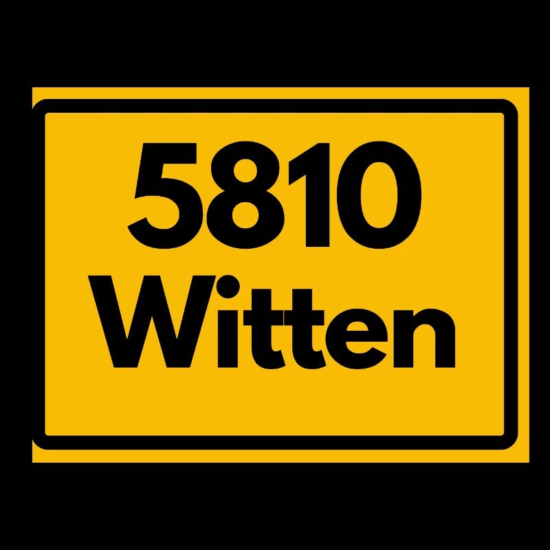 ANCIEN CODE POSTAL RETRO 5810 WITTEN