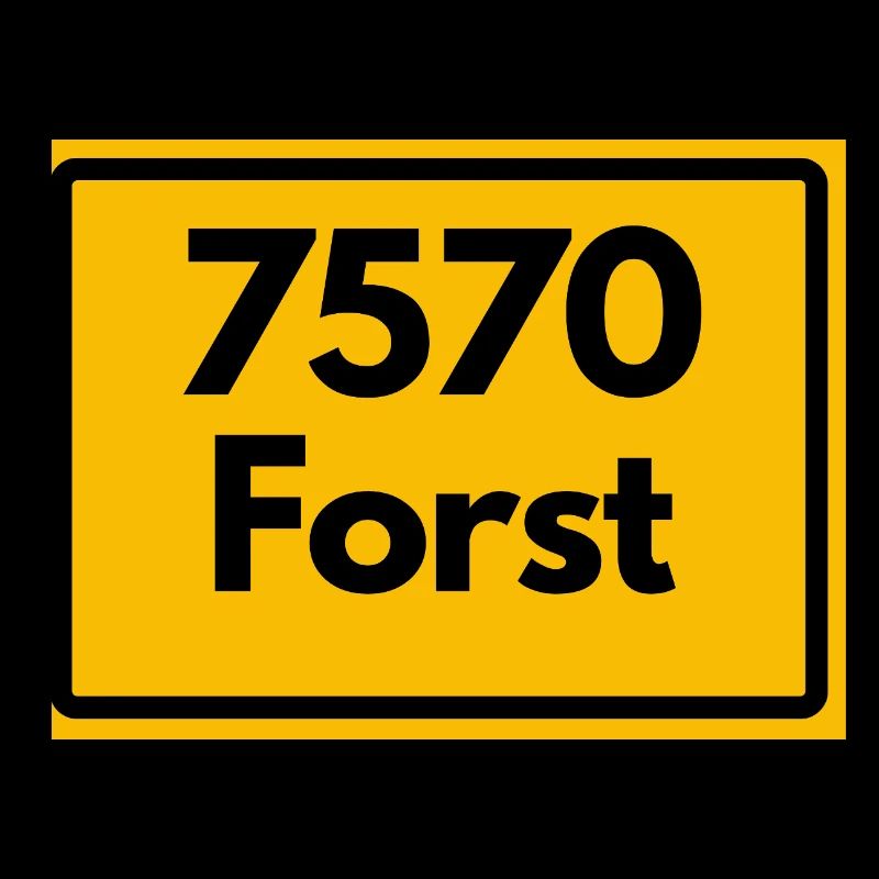 ANCIEN CODE POSTAL RETRO 7570 FORST