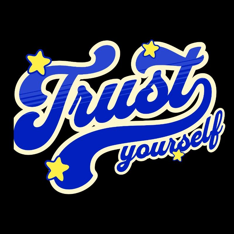Self-Confidence Starry Script