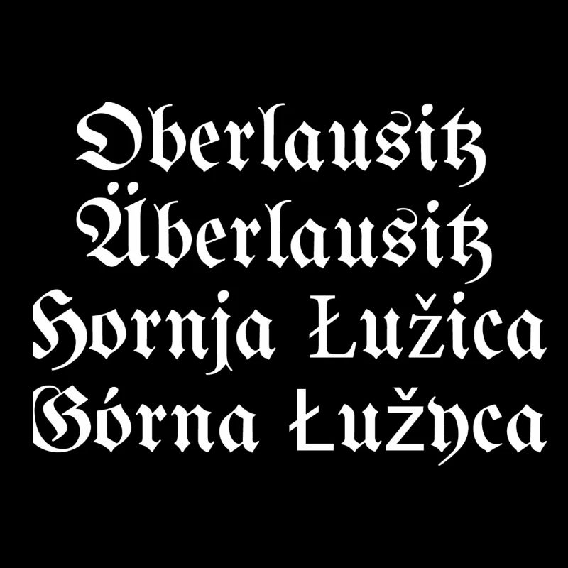 Oberlausitz Äberlausitz sorbisch Sorben