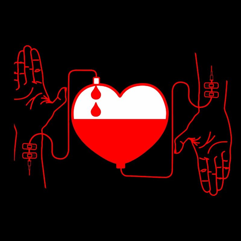 Blutspendendes Rot