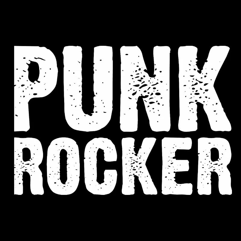 Conception typographique punk rock audacieuse