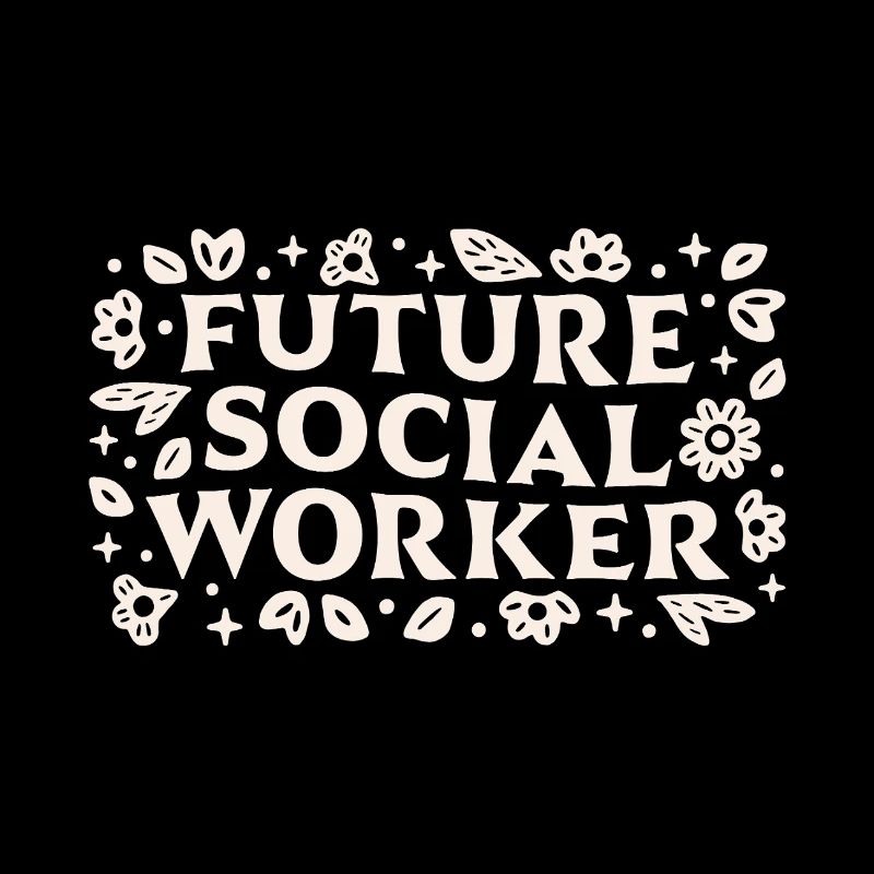 Zukünftiger Student der Sozialarbeiterin oder des Sozialarbeiters