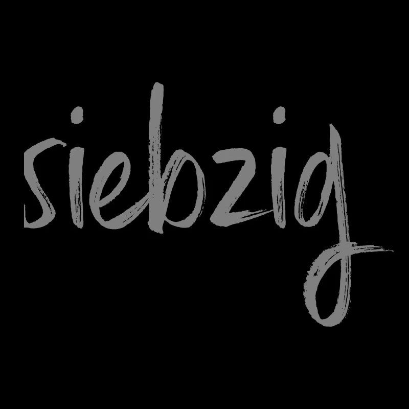 70 siebzig 70. Geburtstag Geschenk Geschenkidee