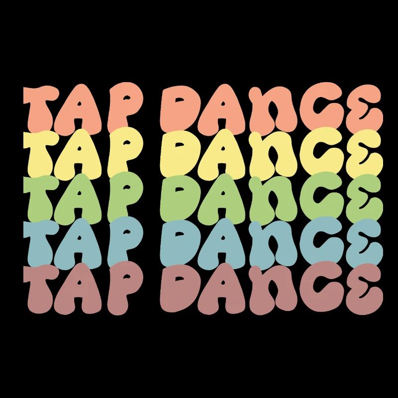 Regenbogen Tapdance Muster