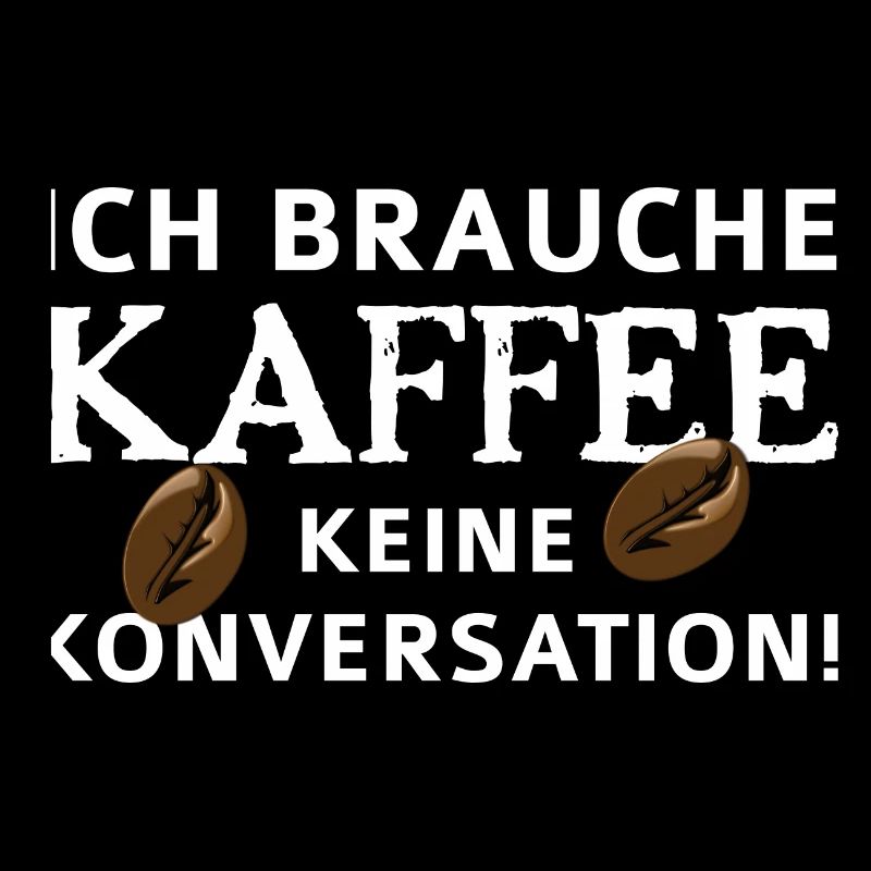 I need coffee - no conversation