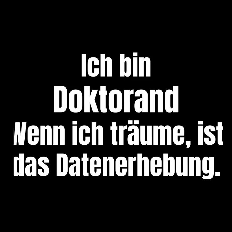 Doktorand Traumdaten Kollektion
