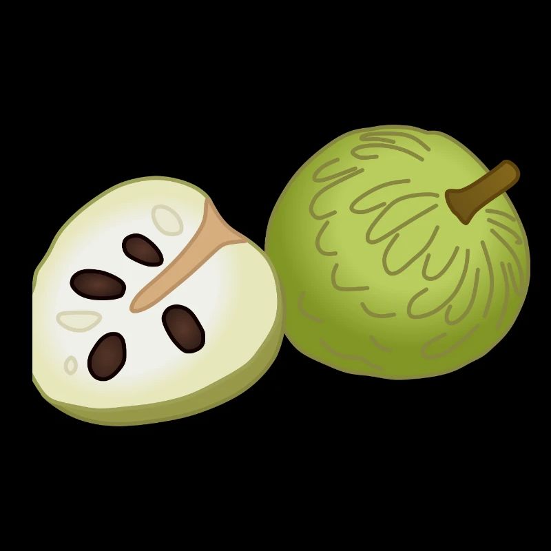 Puddingapfel-Scheibe Pop-Art