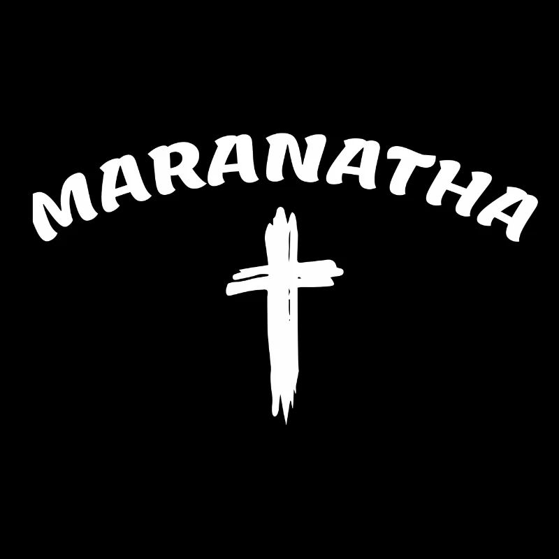 Logo d’écriture croisée Maranatha