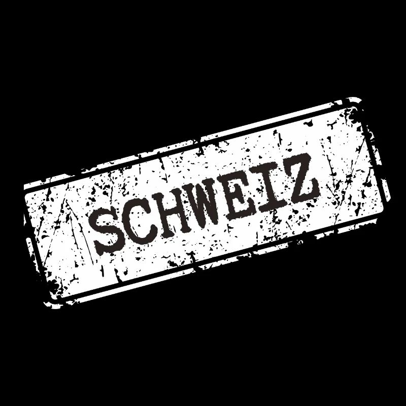 Schweiz Stempel Design