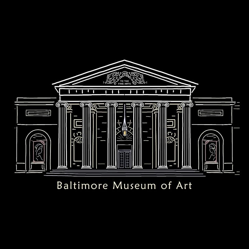 Musée d’art de Baltimore, dessin à la main, États-Unis