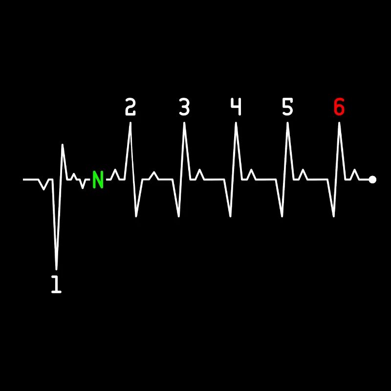 Neon N on Heartbeat