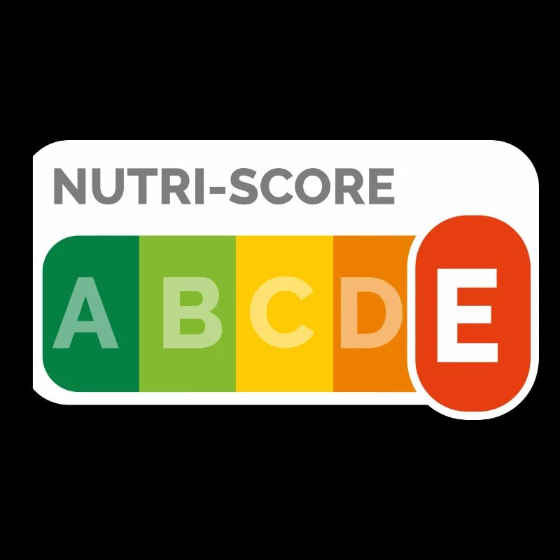 Nutri score E