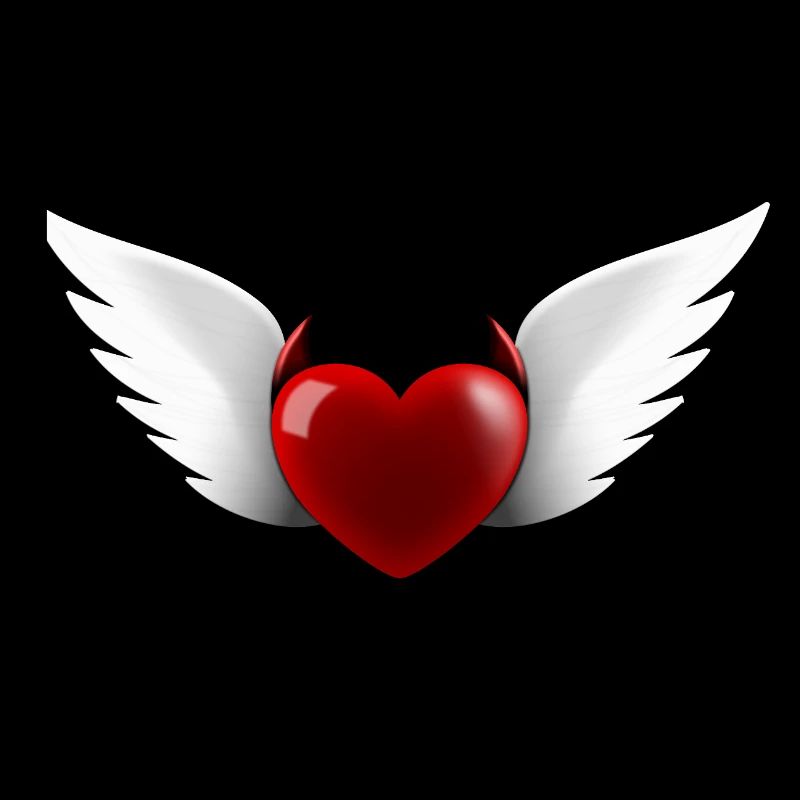 Heart Angel Devil