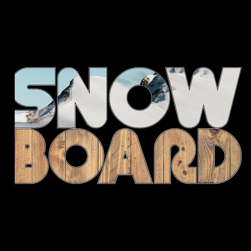 Neige et planche