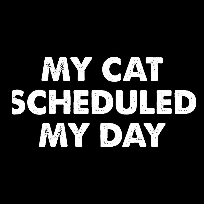 Mon chat a programmé ma journée