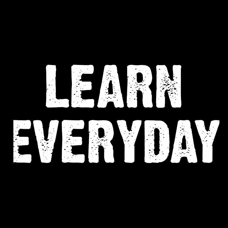 Learn Everyday Bold Typography