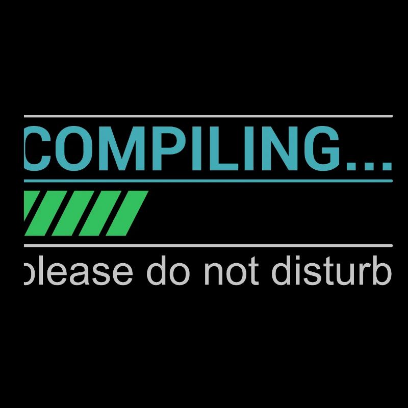 T-shirt Programmeur drôle - Compilation, s’il vous plaît