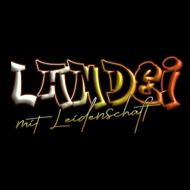 Witziger Spruch Landei mit Leidenschaft
