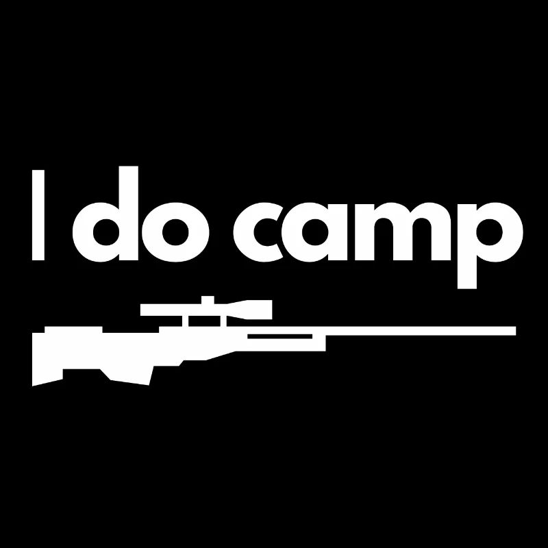 Ich mache Camp Tactical Gaming Camper Shirt