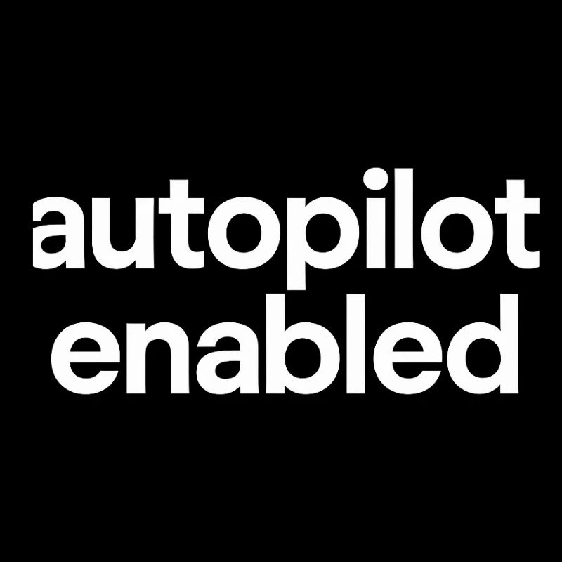 pilote automatique activé