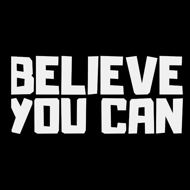 Je pense que c’est possible. Motivation Sport Succès Courage
