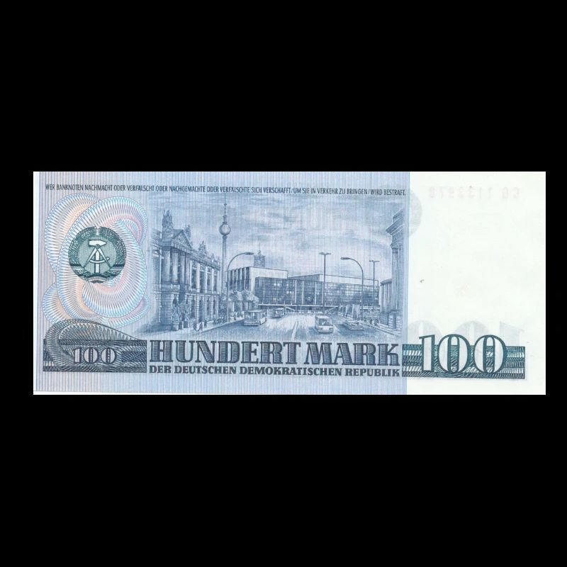 100 marks de la RDA