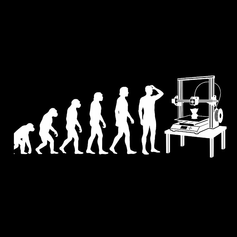 3D Druck Evolution – Vom Affen zum Maker
