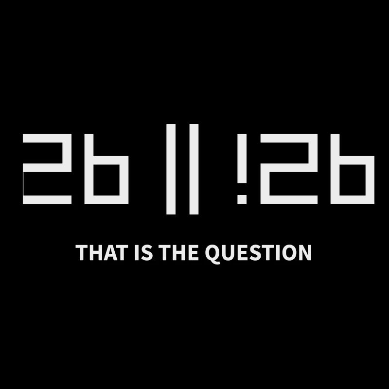 2b ou !2b pour être ou ne pas être c’est la question