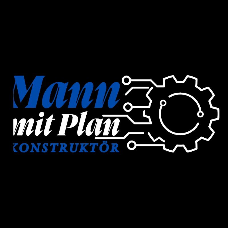 Mann mit Plan - Konstruktör, Konstrukteur