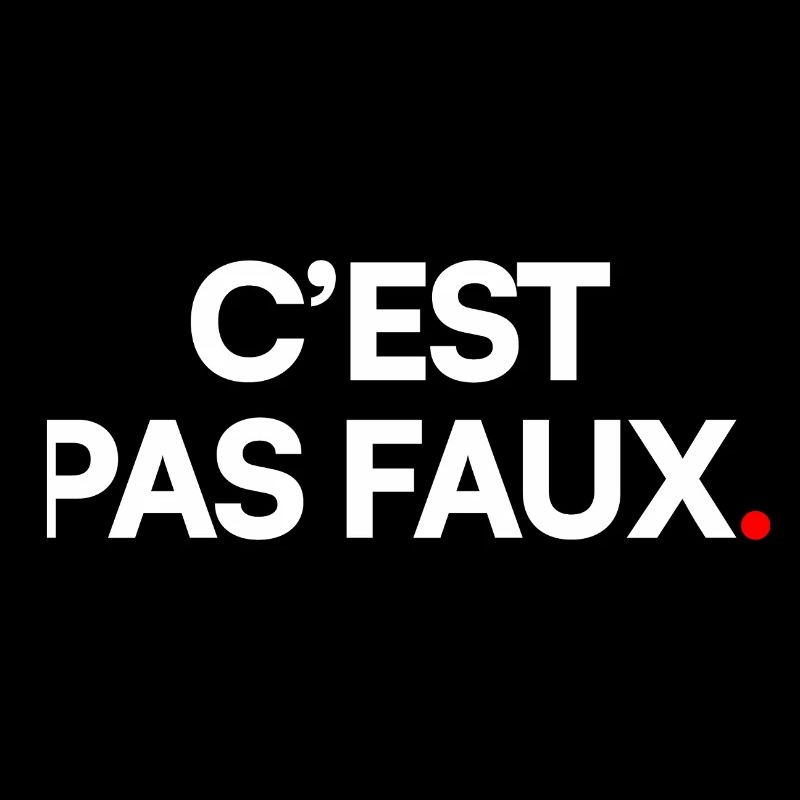 C’EST PAS FAUX | Expression humour minimal