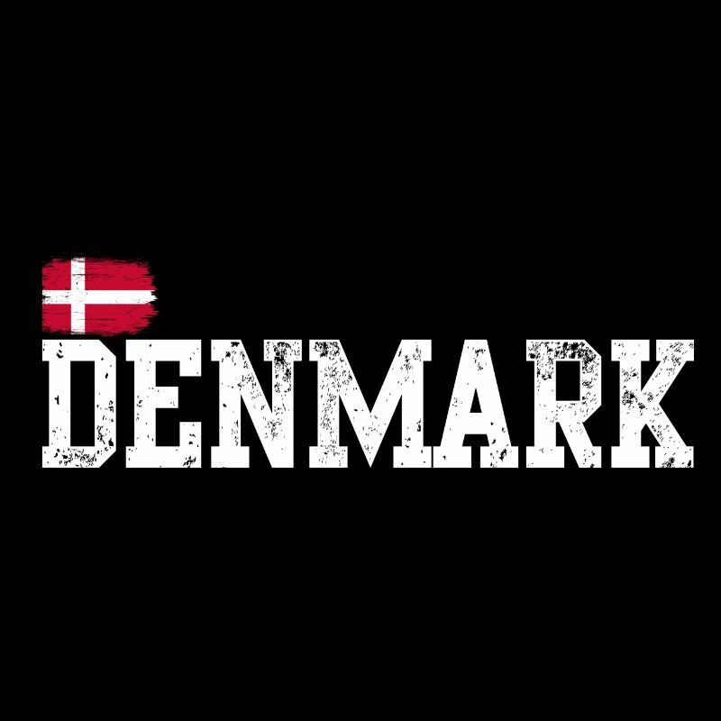 Denmark Pride Stencil