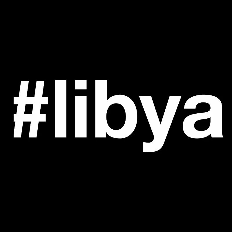 LIBYE Hashtag Libyen