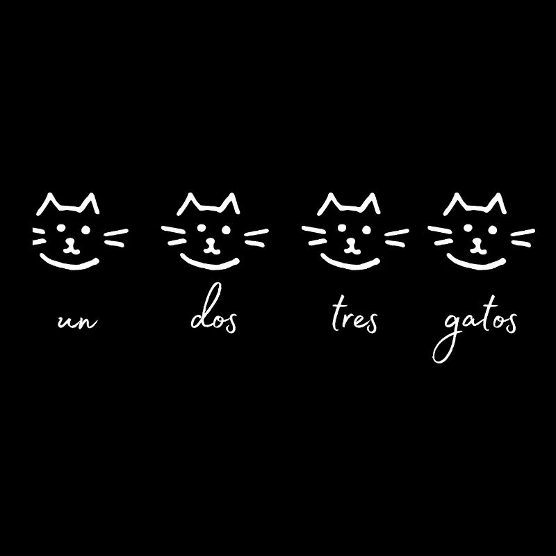 eins zwei drei katzen
