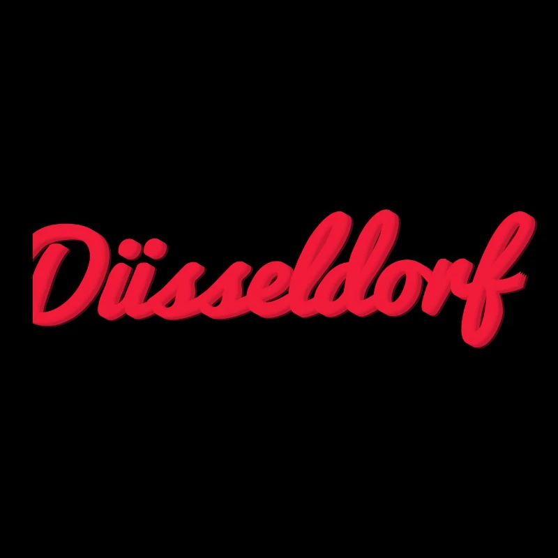 Düsseldorf Script Stadtlogo