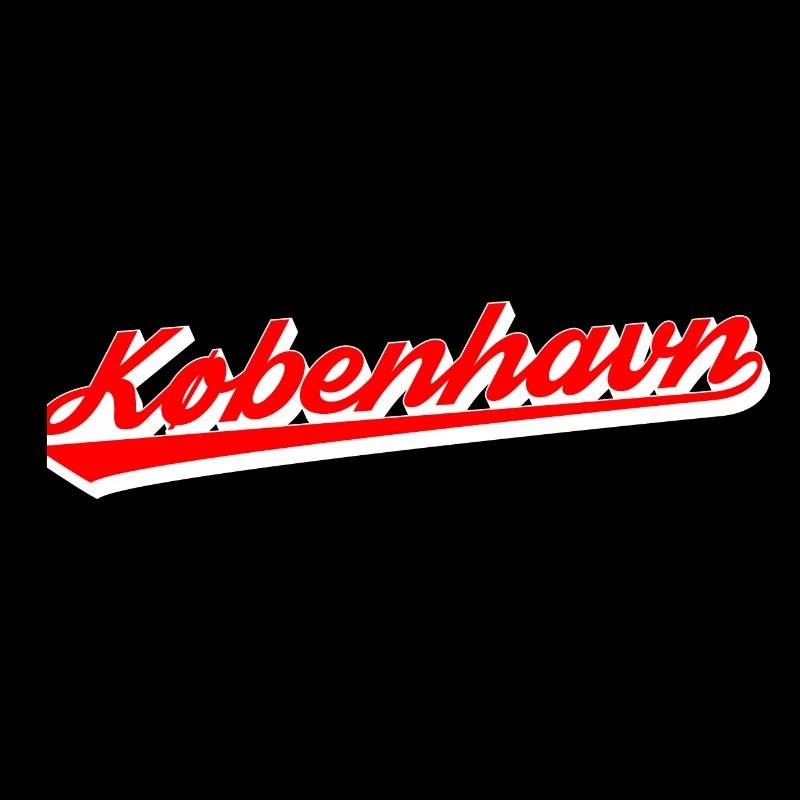 København Script Retro Logo