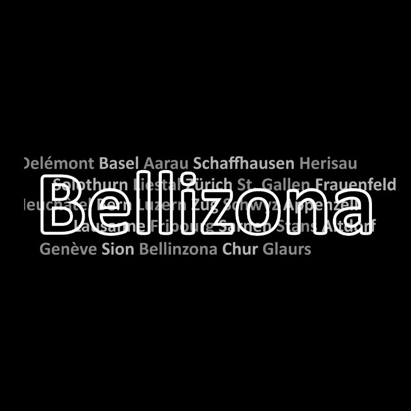 Schweizer Städte Bellizona