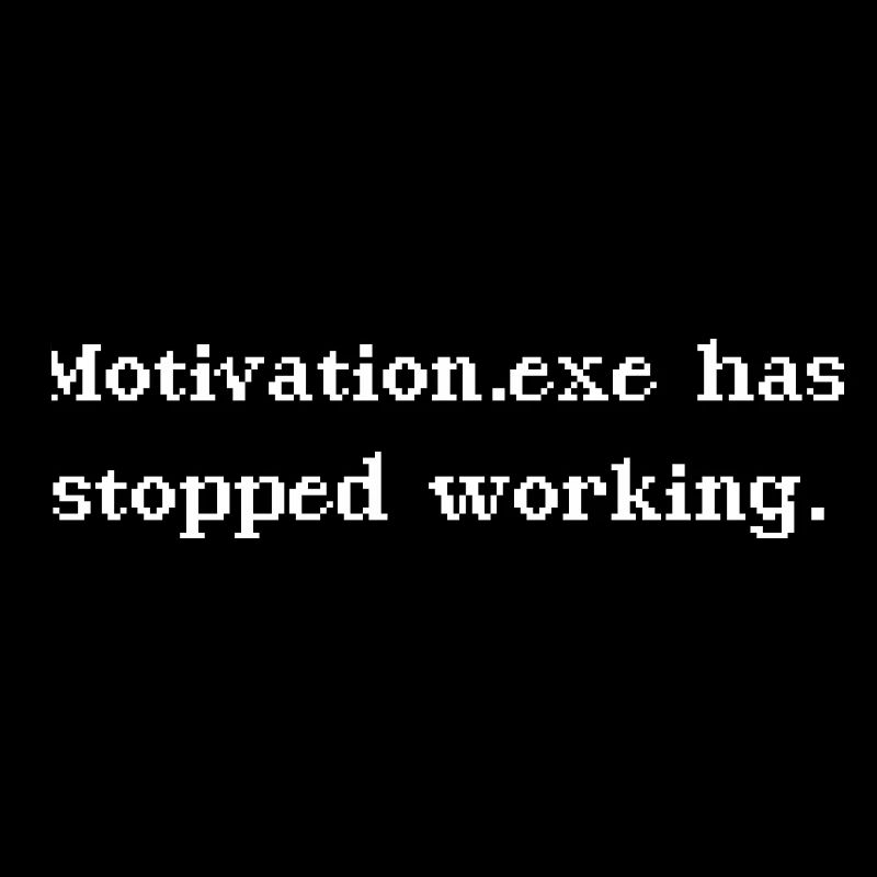 Motivation.exe has stopped working