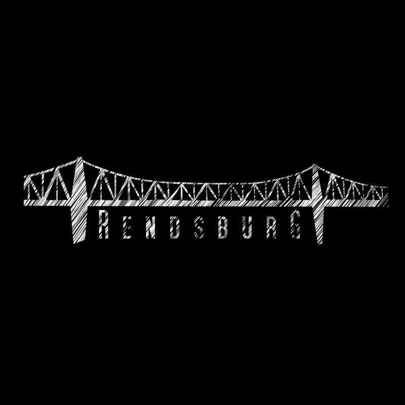 Rendsburg High Bridge – Urban Sketch Design