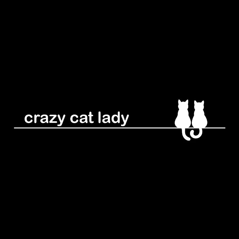 Drôle de chat dictons Crazy Cat Lady