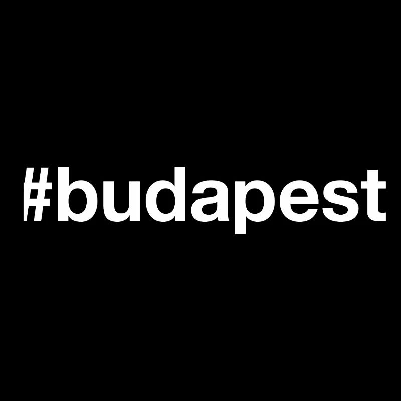 BUDAPEST Hashtag