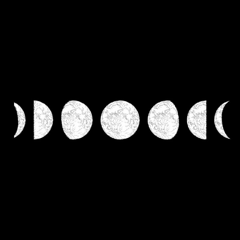 Mondphasenkreis-Sequenz