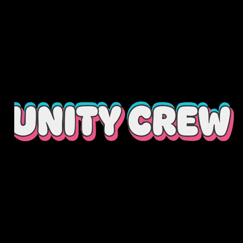 Unity Crew Graffiti-Farbblase