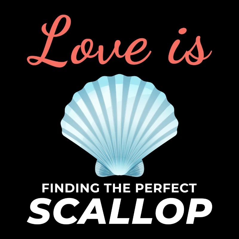 Scallop Seashells Collector Beachcomber Shellfish