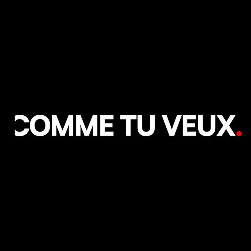 COMME TU VEUX | Humour minimal expression