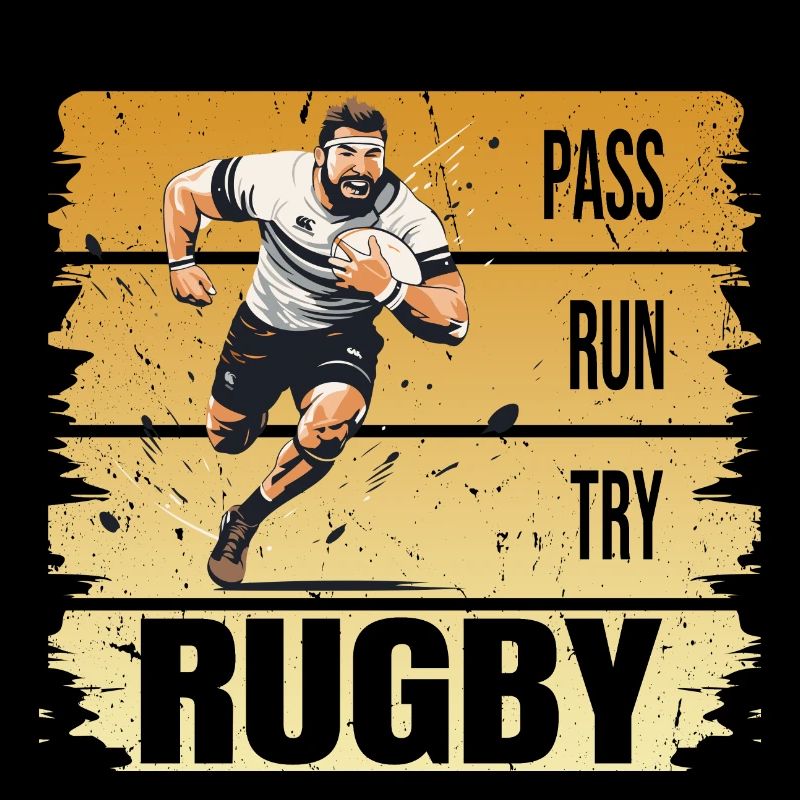Pass - Run - Try - Rugby
