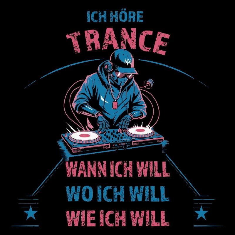 I listen to techno when I want