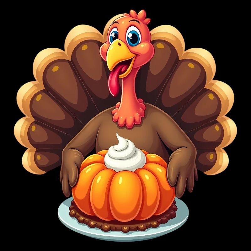 Thanksgiving Drôle Dinde de Thanksgiving