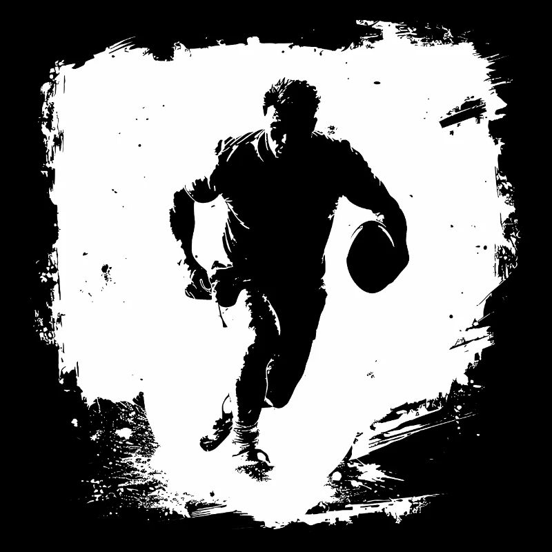 Art de rue du rugby
