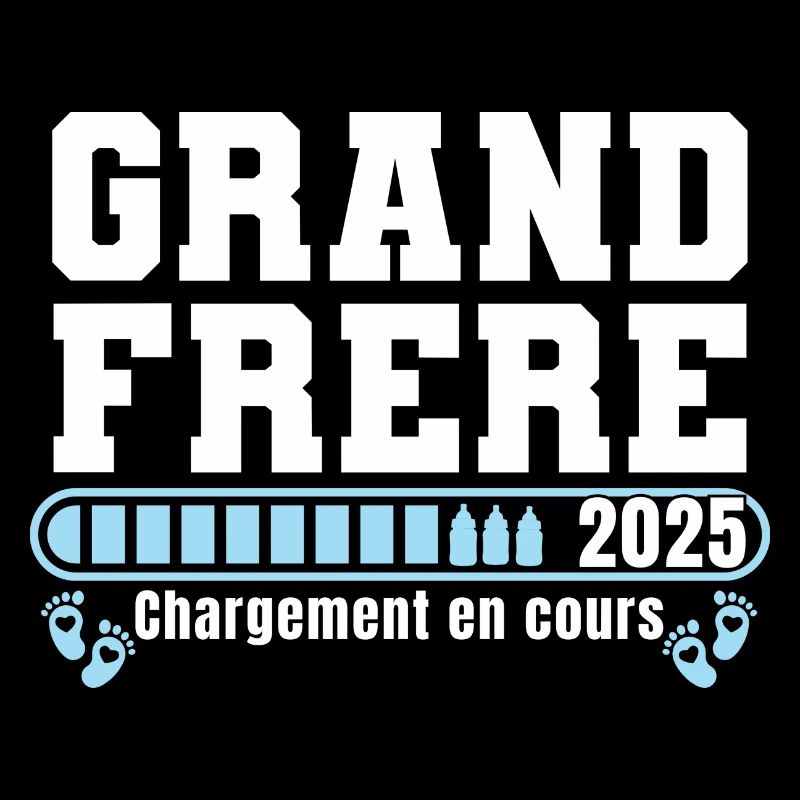 Grand Frère 2025 Cadeau Annonce Naissance Bébé